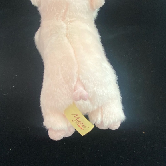 Miyoni pink piglet stuffed animal plush T24 - Picture 3 of 4